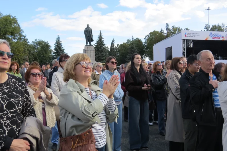 Благодарная публика.