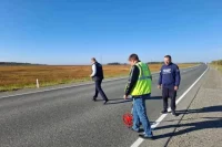 Этот участок дороги уже осмотрели и оценили общественники. 