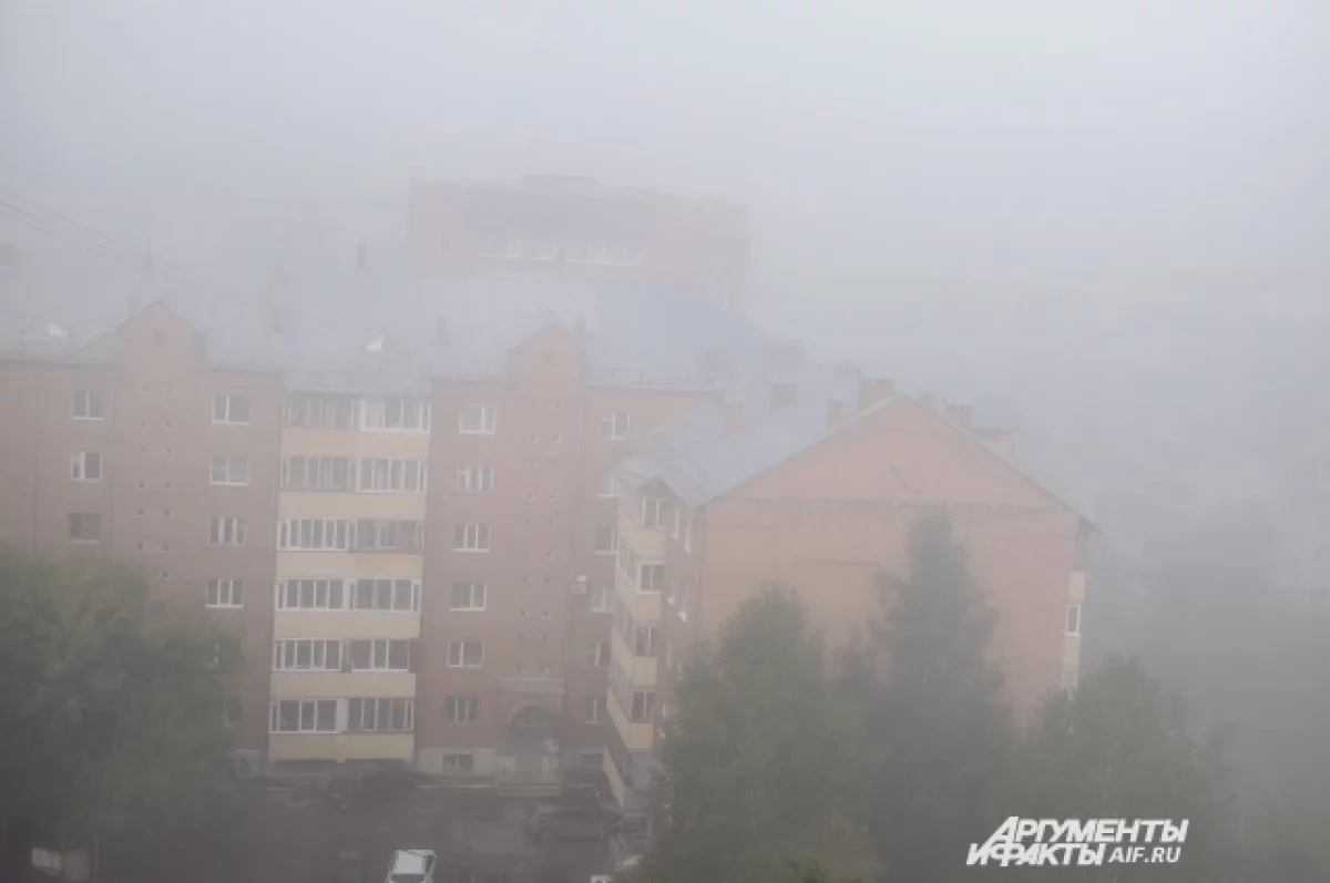 Жителей Удмуртии предупреждают о густом тумане 18 сентября