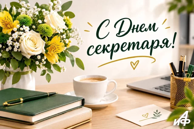 день секретаря&nbsp;открытка для соцсетей