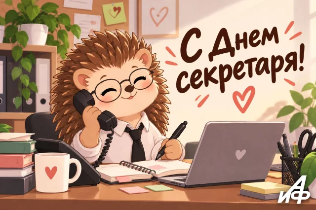 день секретаря открытка с пожеланиями
