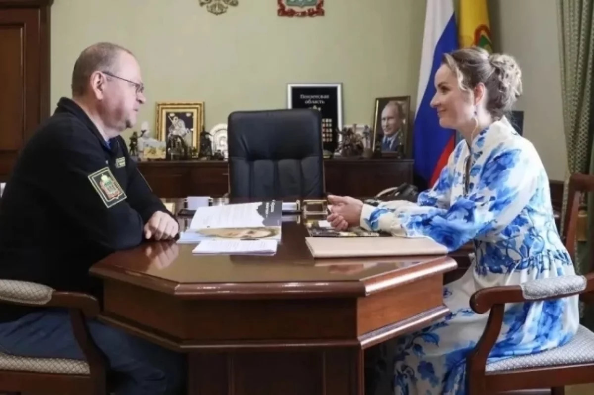 Омбудсмен Львова-Белова и Олег Мельниченко обсудили совместные проекты