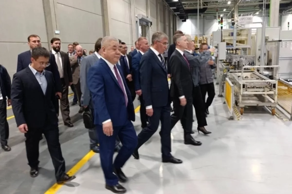 В Узловой открылся завод по производству трансмиссий