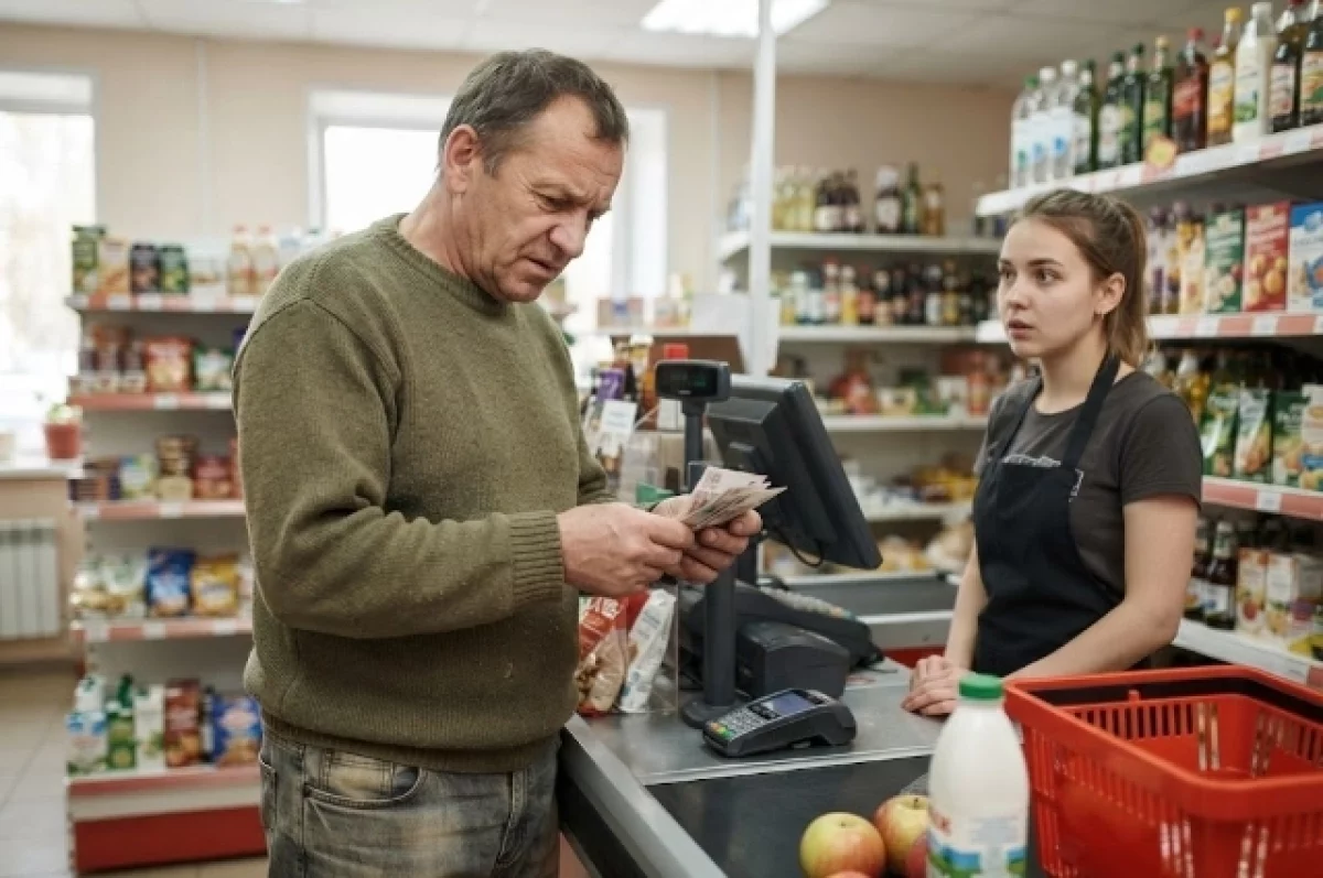 В Комсомольске покупатель потребовал сдачу у продавца с ножом с руках
