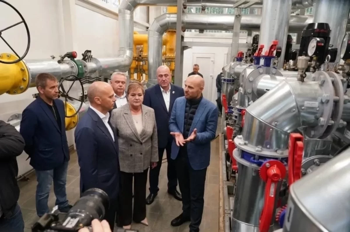 В Балтийске запустили три новые газовые котельные