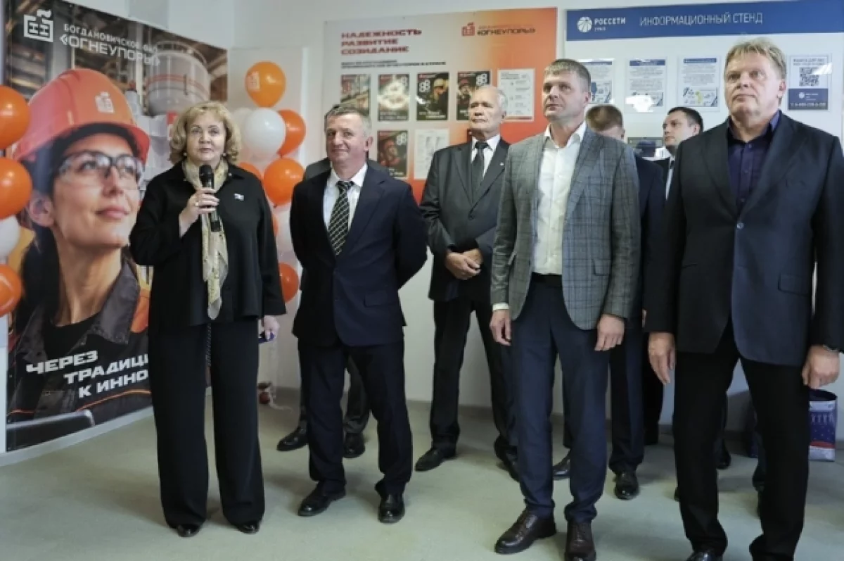 Людмила Бабушкина дала старт работе новых мастерских в Богдановиче