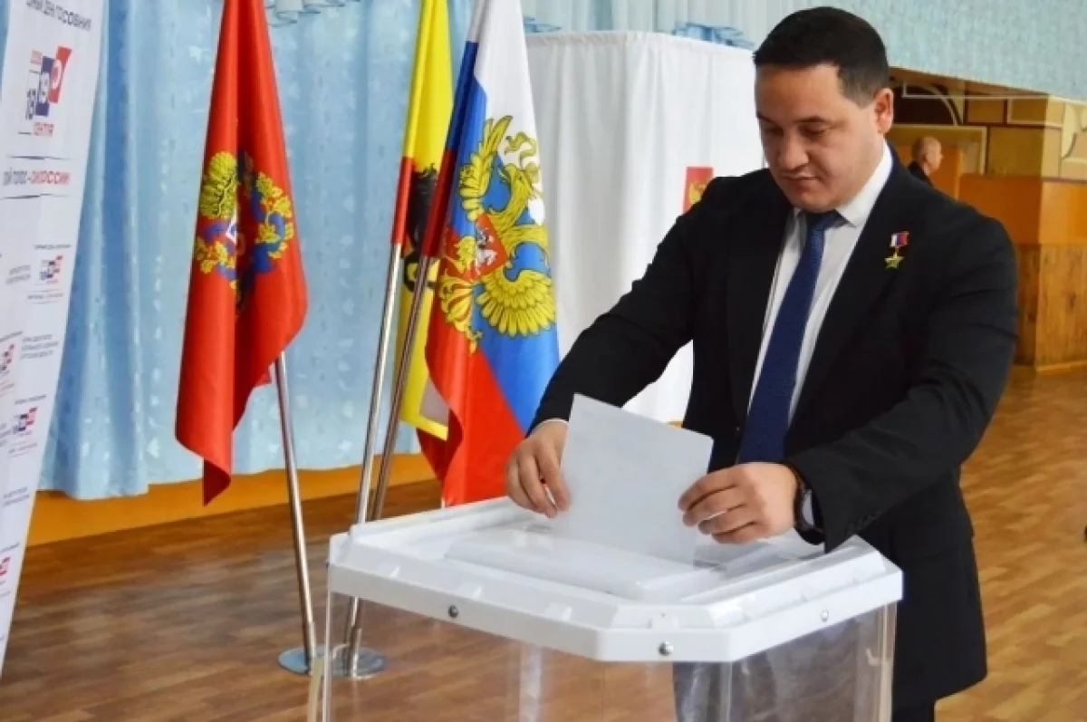 Глава Новосергиевского района принял участие в голосовании