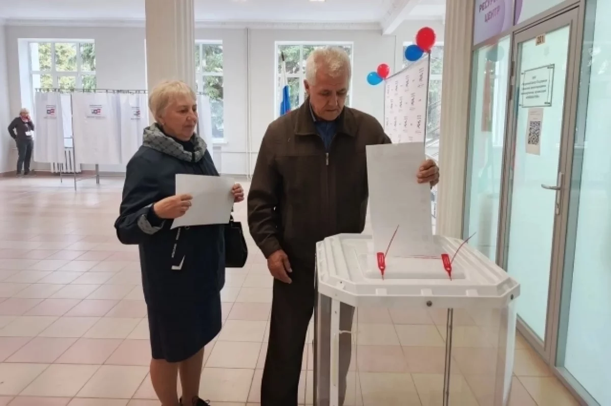 15% калужан проголосовали к середине первого дня выборов