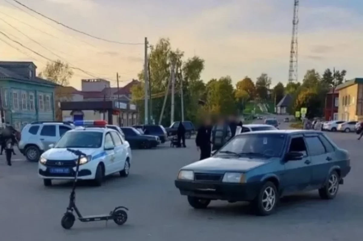 Девочка на самокате пострадала в ДТП с легковушкой