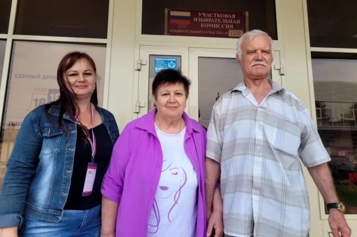 В Михайловске супруги со стажем 50 лет проголосовали перед золотой свадьбой