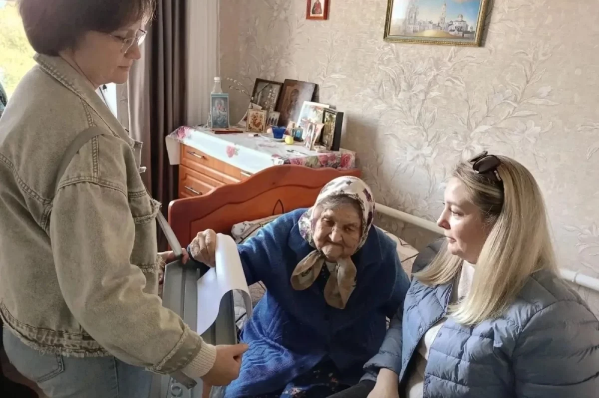101-летняя жительница проголосовала на выборах в Нижегородской области