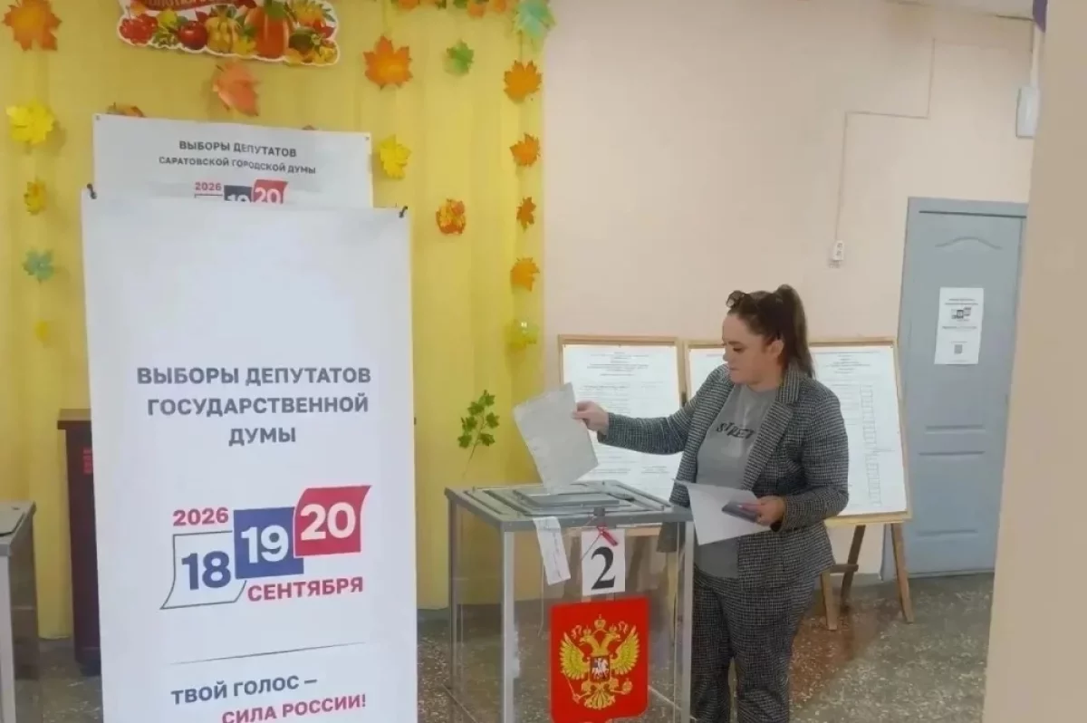 В округе № 166 супруги участников СВО пришли на избирательные участки
