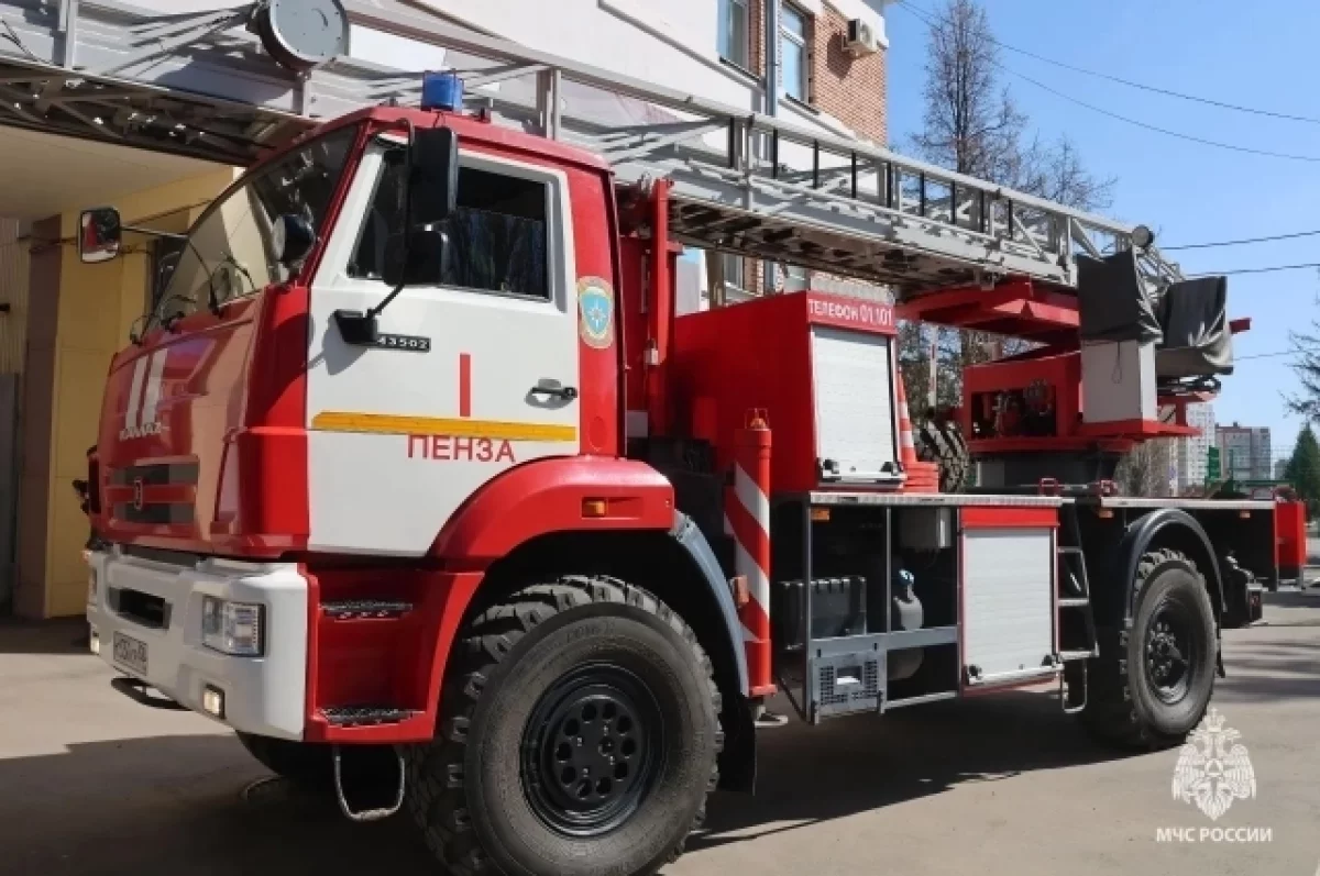 В Пензе 21 сентября на улице Лермонтова пройдут пожарно-тактические учения
