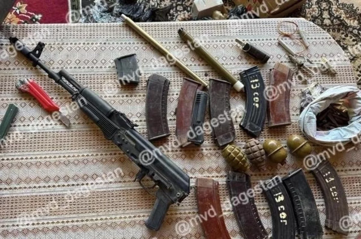 Подпольный оружейный цех действовал в селе Балахани в Дагестане