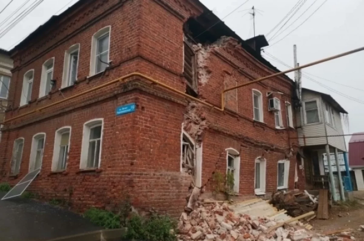 Во Владимире осудили мужчину за обрушение дома-памятника