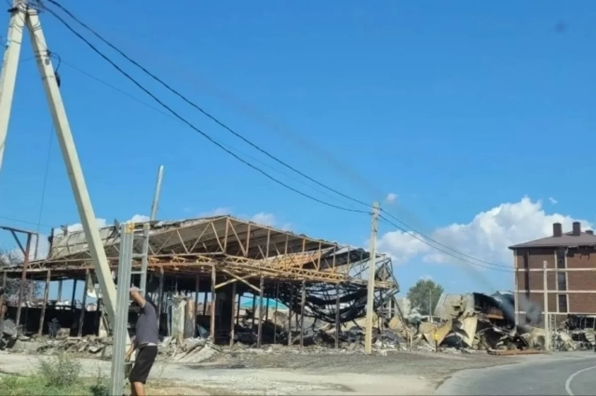 В Анапе восстановили газ и свет после пожара, вызванного ДТП