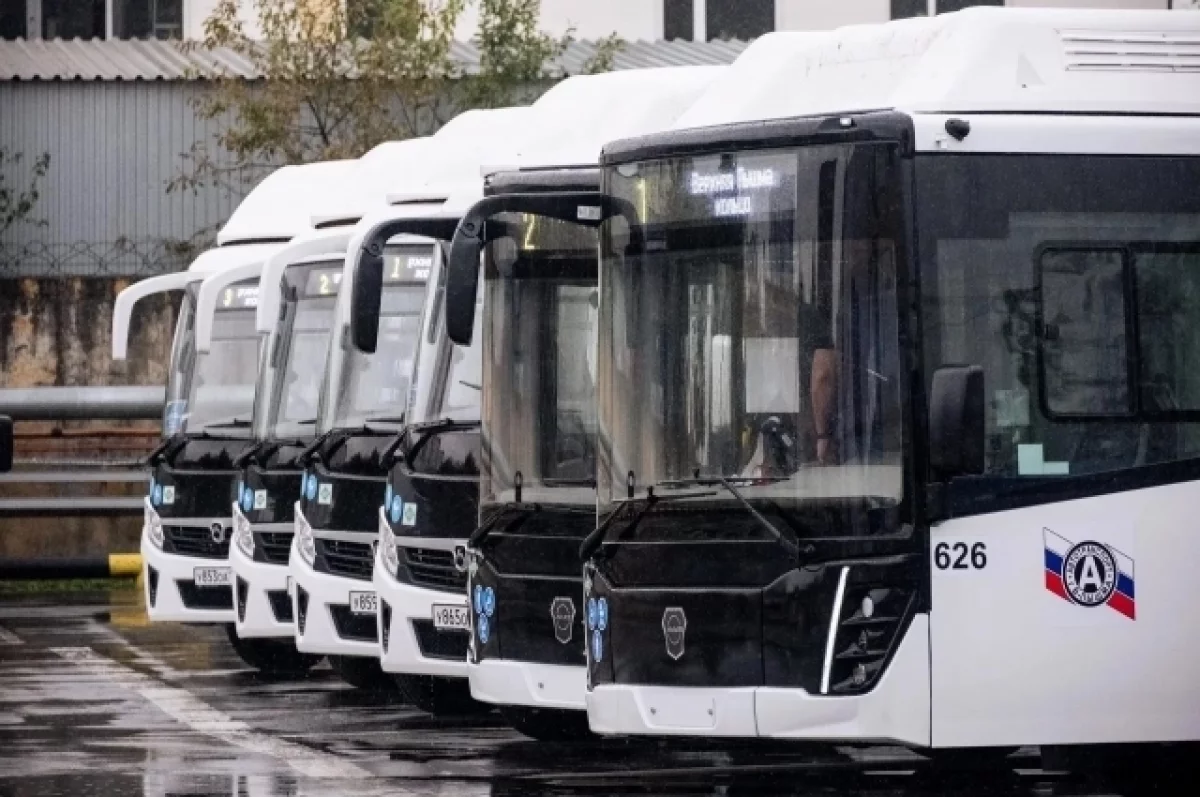 Свердловская область получила еще пять новых автобусов