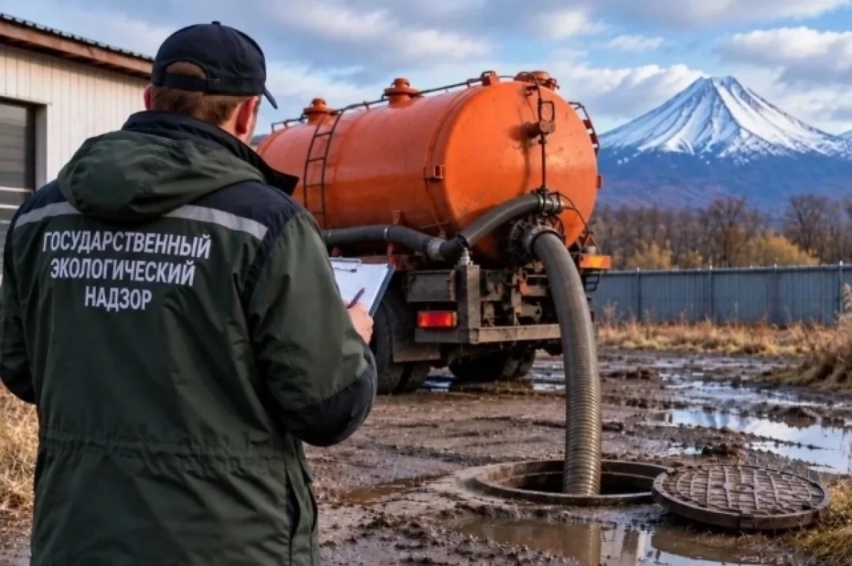 В Елизове ассенизаторские машины незаконно сбрасывали жидкие отходы