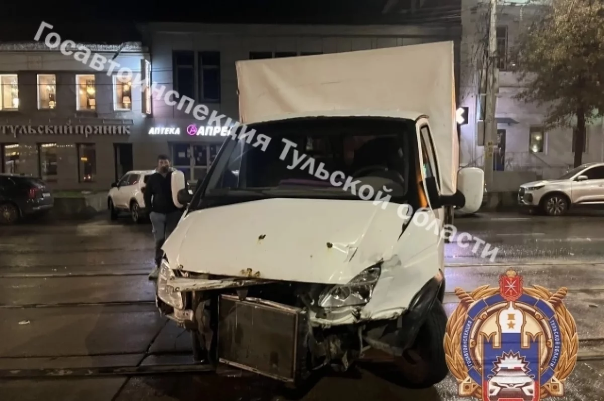 Младенец пострадал в ДТП на улице Октябрьской в Туле