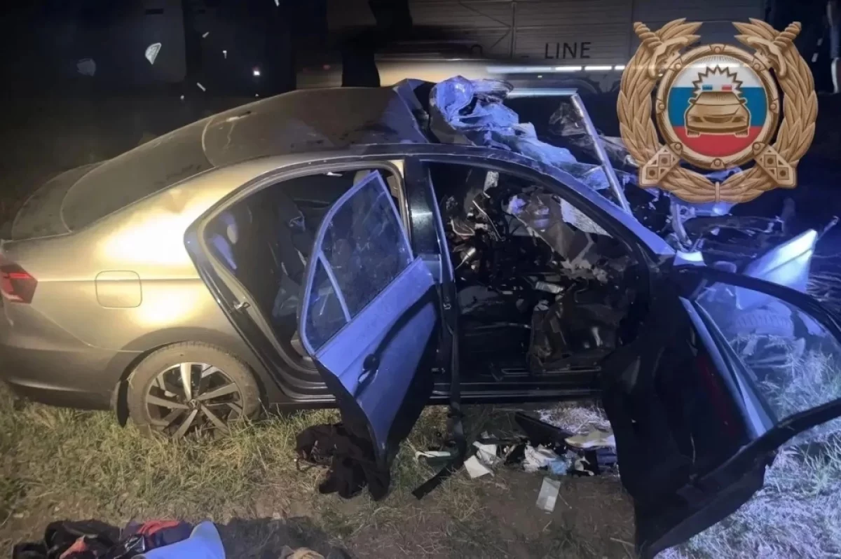 Под Саратовом в ДТП с грузовиком погиб мужчина