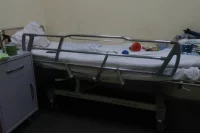 Школьника с травмой позвоночника доставили в больницу.