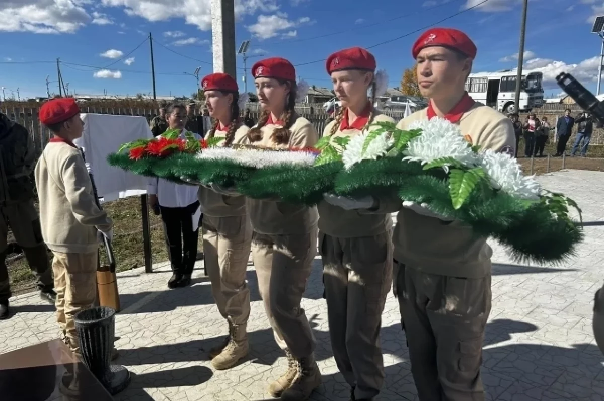 Мемориал «Воинам-односельчанам» открыли в Борзинском округе