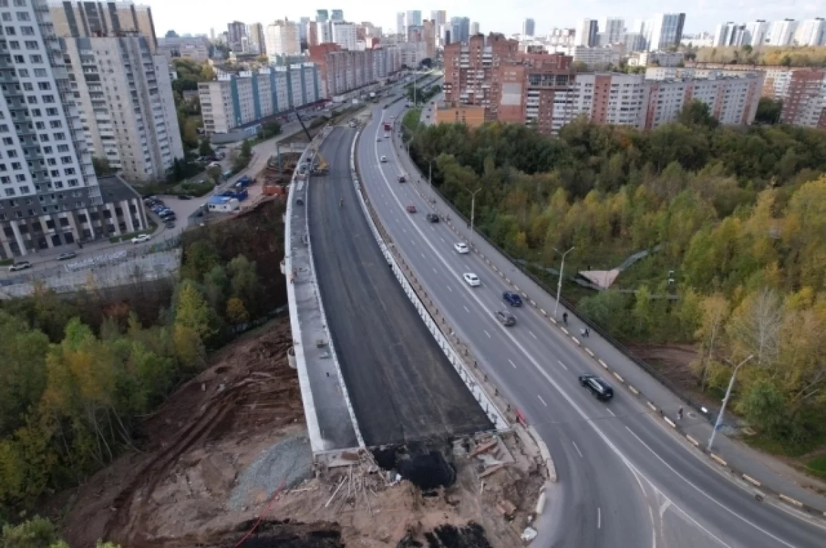 Мост через Егошиху в Перми откроют 18 октября