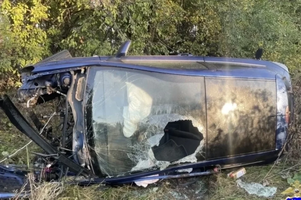 Под Самарой 19-летний водитель Opel улетел в кювет, есть пострадавшие