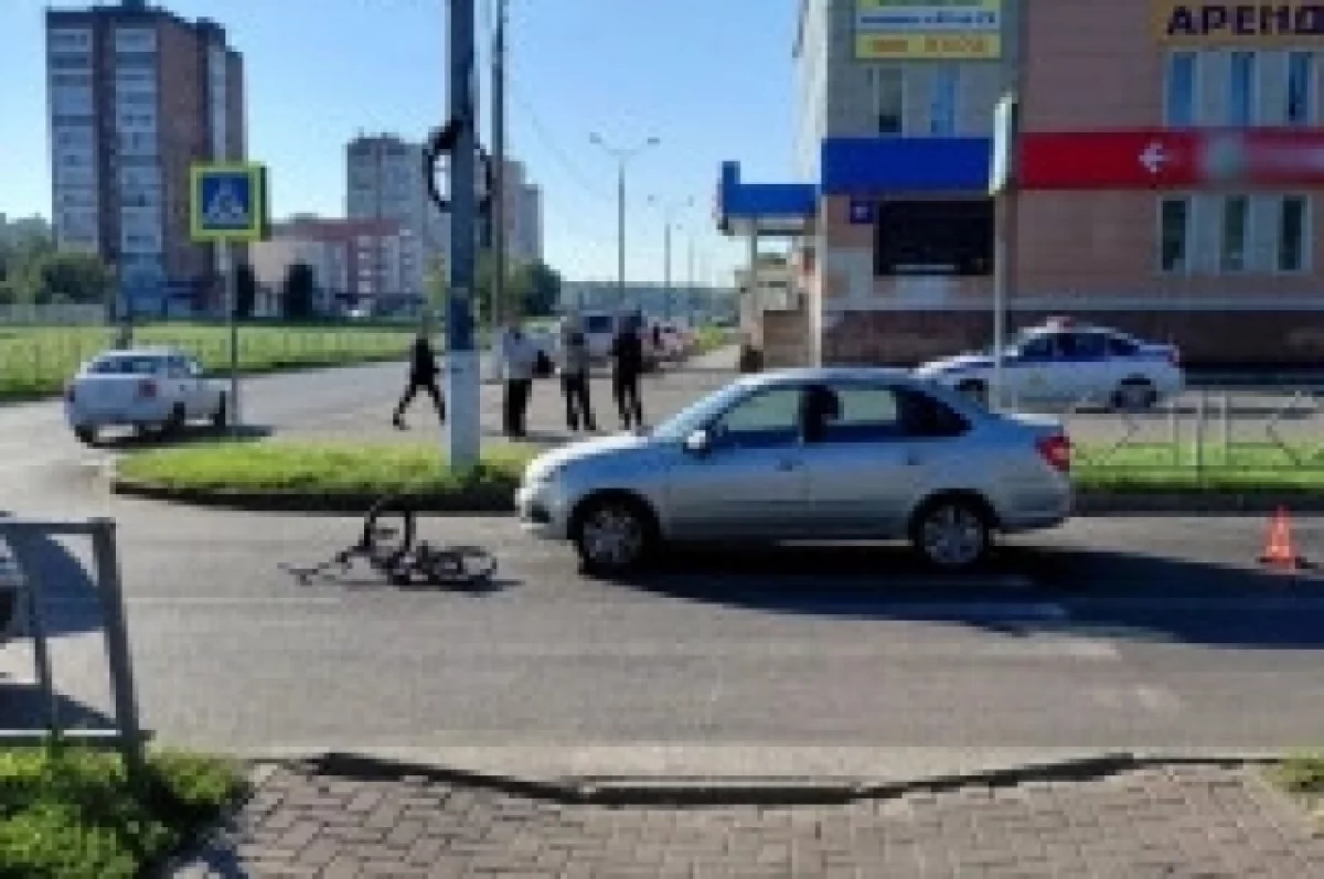 В Тольятти водитель Lada Granta сбил школьника на велосипеде
