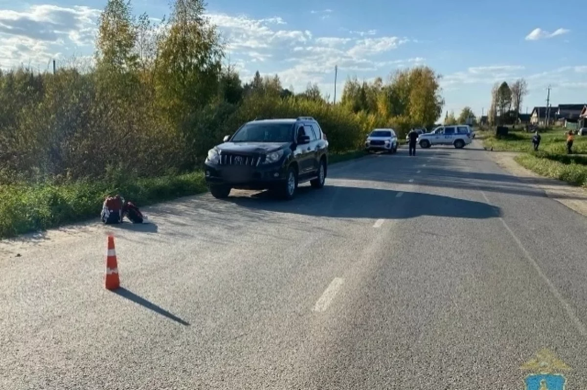 В Костромской области 11-летняя девочка попала под машину, перебегая дорогу