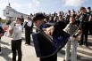Мероприятие на Поклонной горе приурочено к 130-летию со дня рождения маршала Георгия Жукова.