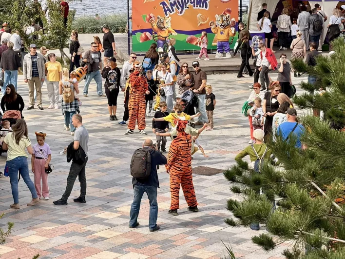 День тигра во Владивостоке
