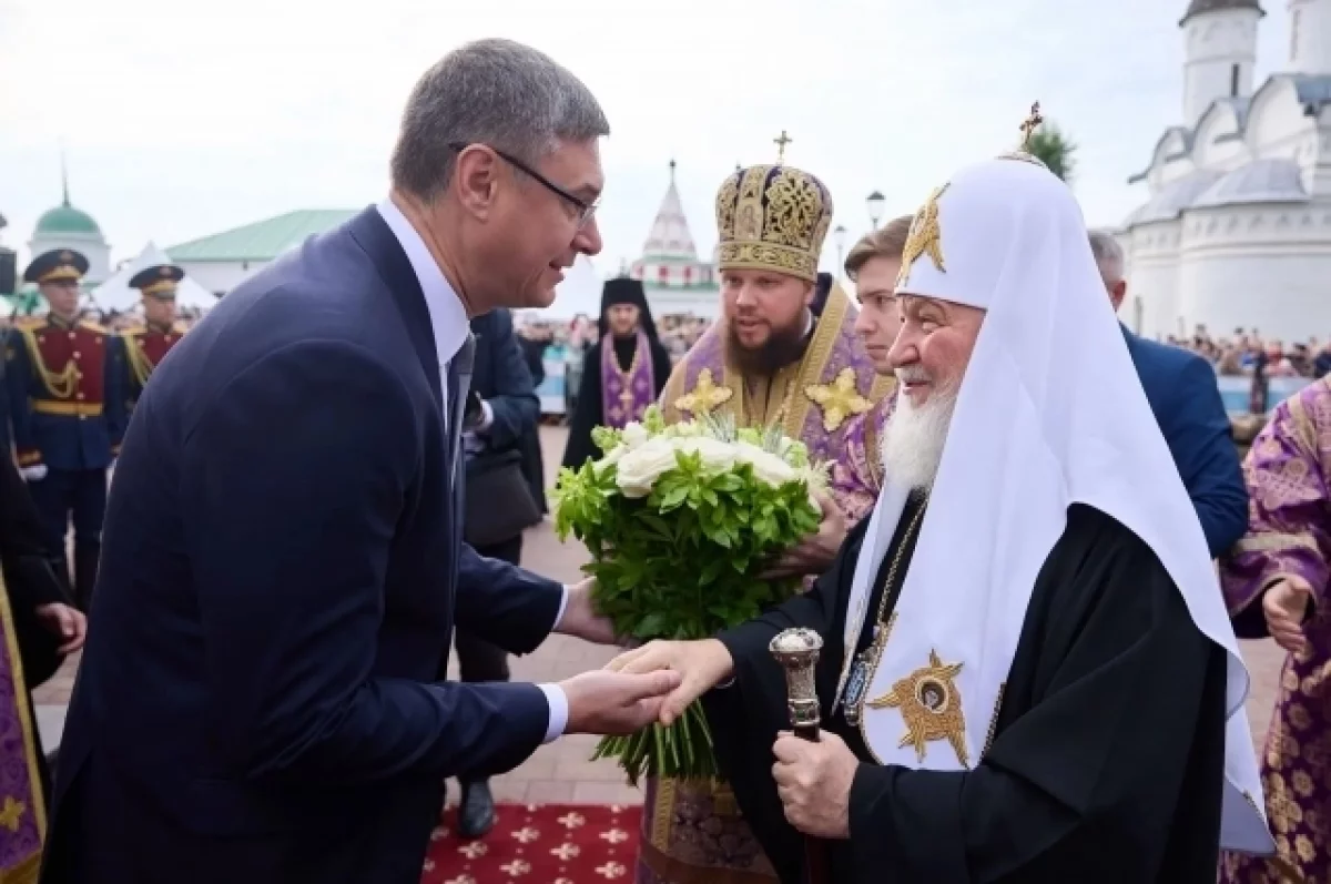 Патриарх Кирилл посетил Владимирскую область в праздник Воздвижения