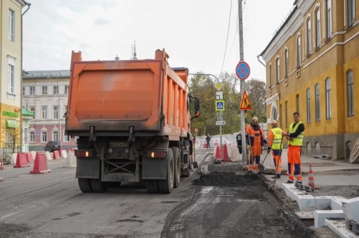 Еще две улицы успеют заасфальтировать этой осенью в Вологде