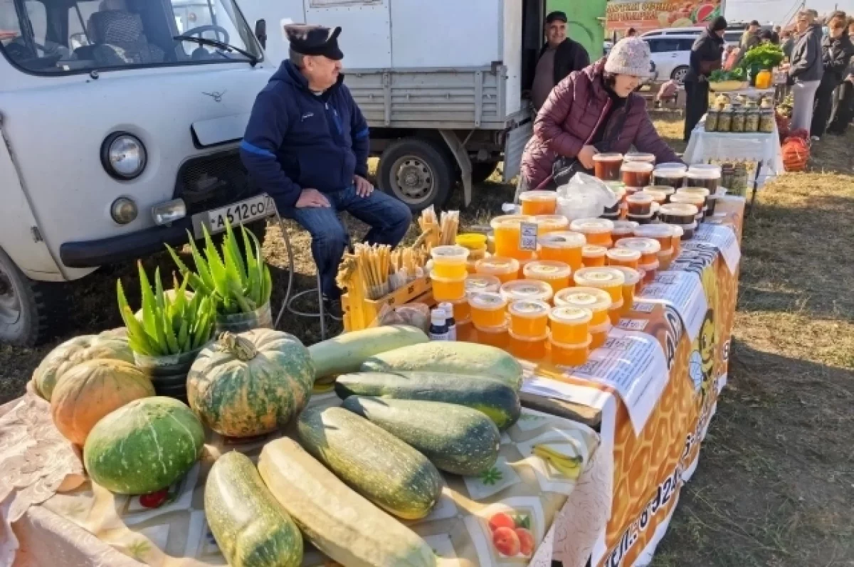 Более 150 тонн товаров продали на ярмарке «Золотая осень Забайкалья» в Чите