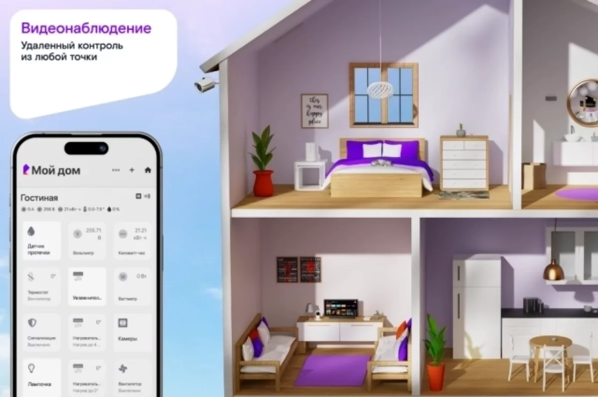 125 тысяч сибирских семей управляют умными сервисами для дома смартфоном