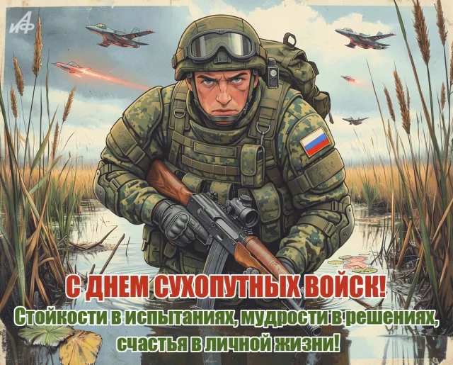 день сухопутных войск открытка с поздравлением