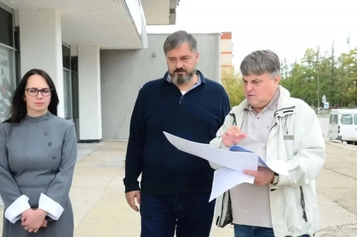 Благоустройство Театральной площади стартовало в Дзержинске