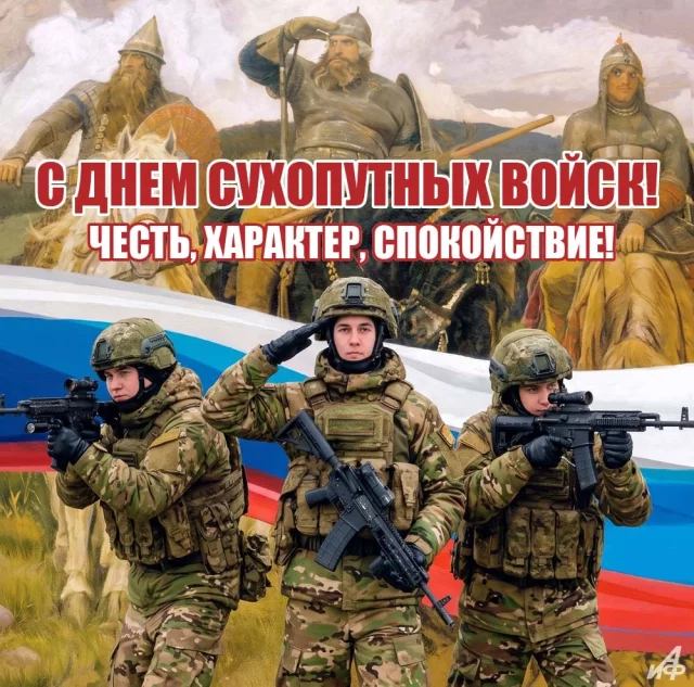 день сухопутных войск открытка с поздравлением