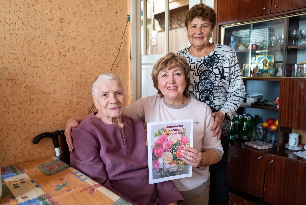 100-летний юбилей отметила ветеран ВОВ в Нижнем Новгороде