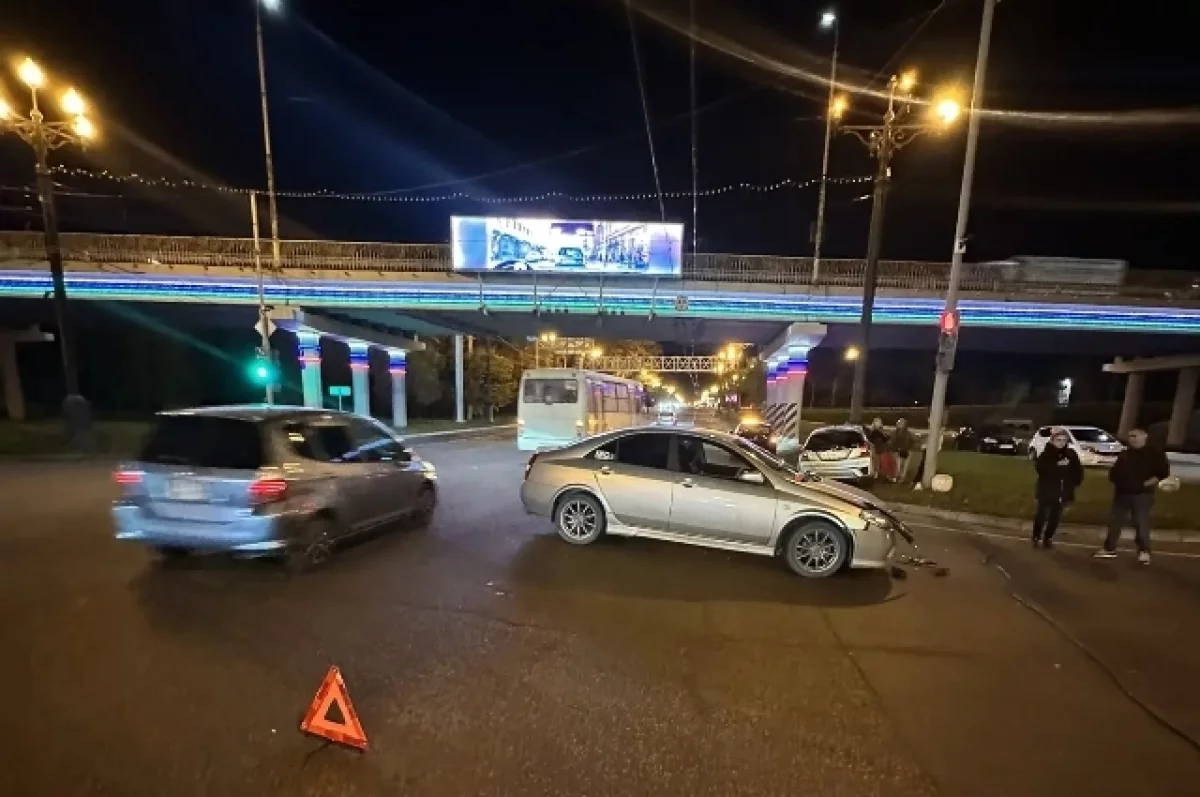Четыре ДТП с пострадавшими произошли в Хабаровске за вечер