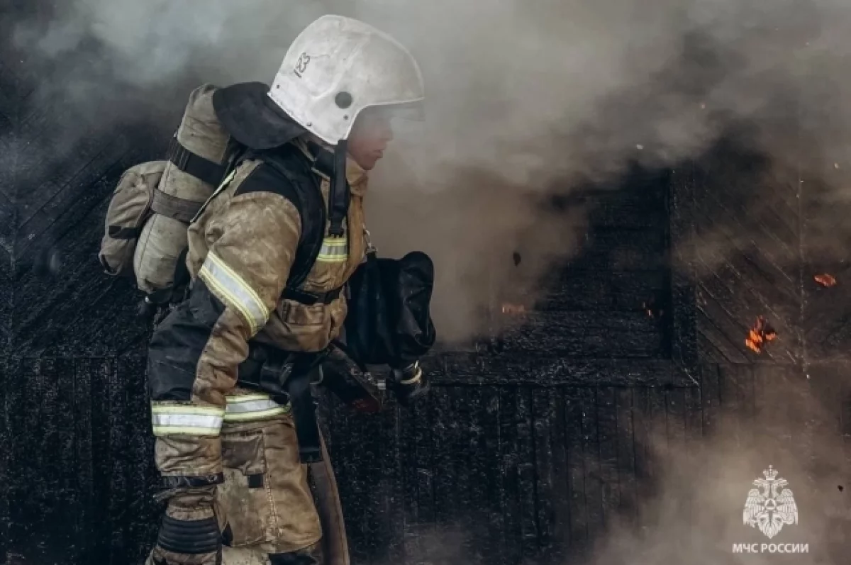 В одной из деревень Прикамья при пожаре в жилом доме погиб человек