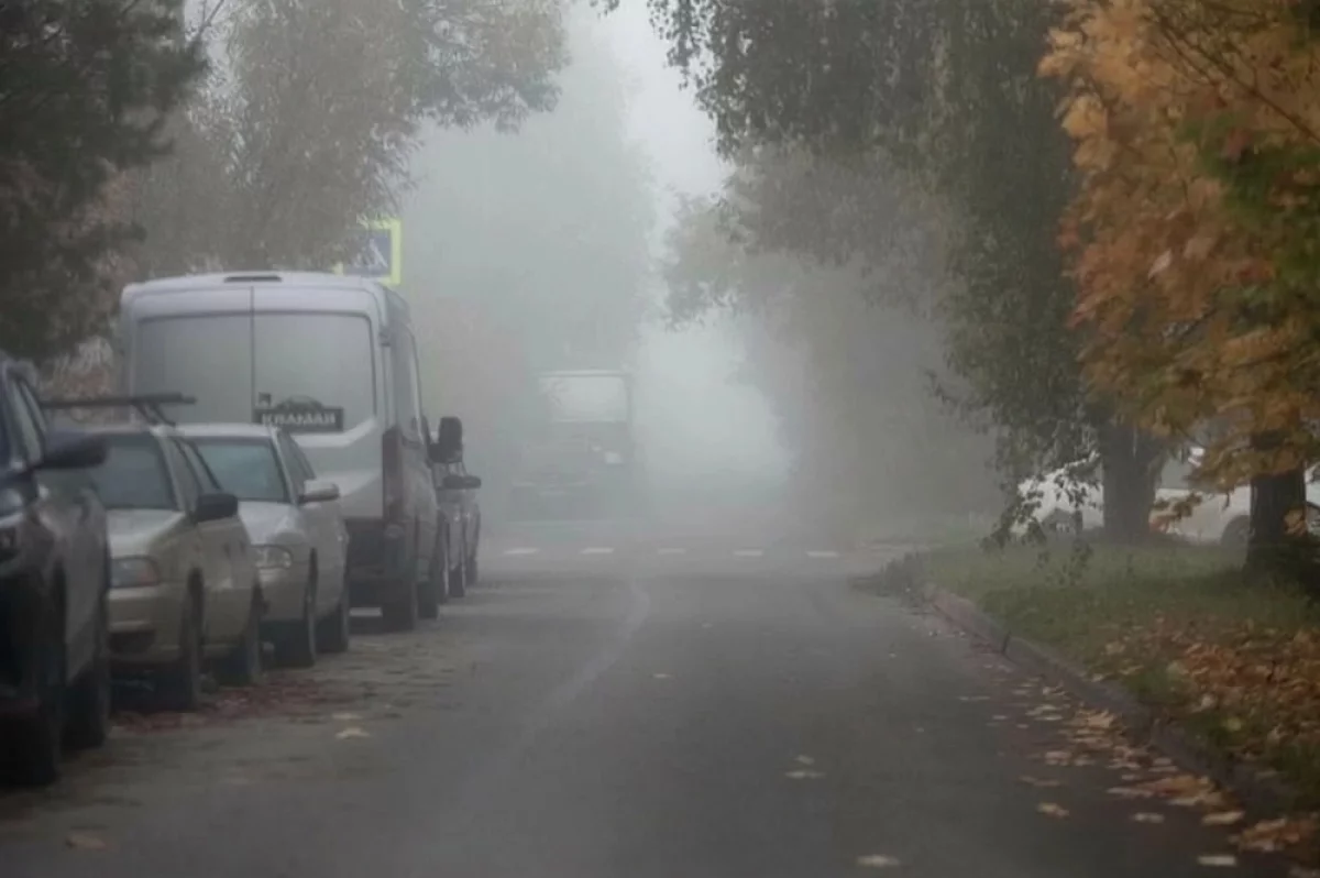 Утром 29 сентября Тверь накрыл густой радиационный туман
