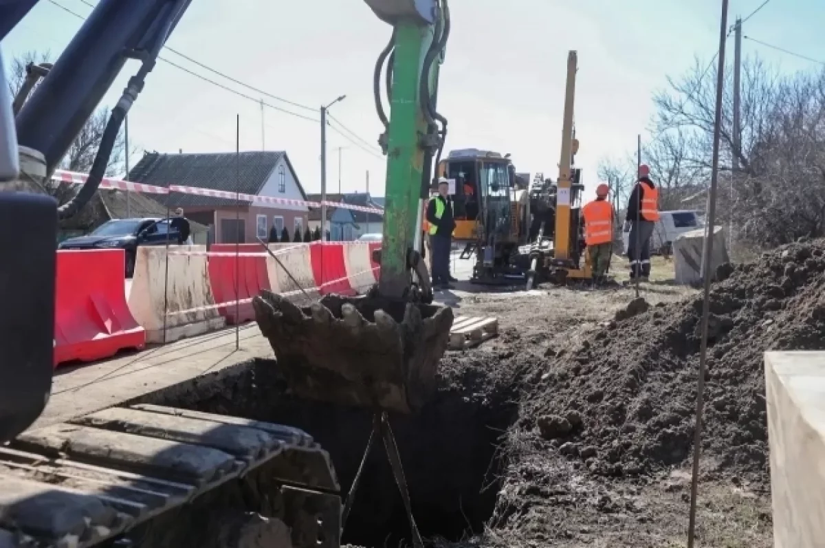 На Дону обновят 284 км водопроводных сетей