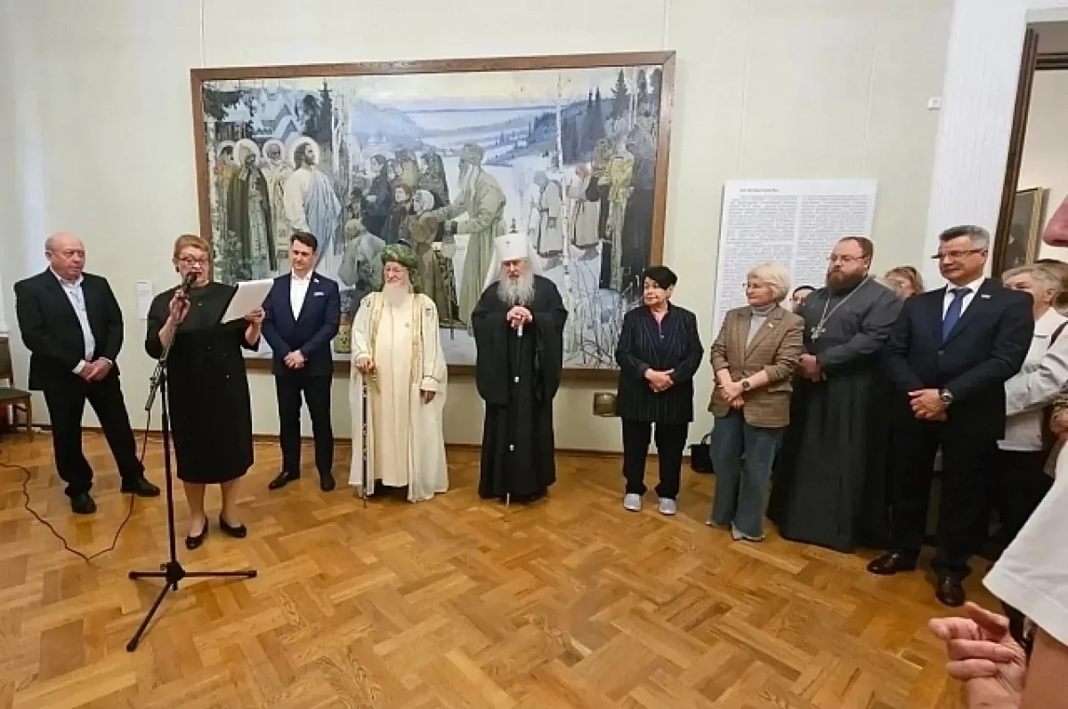 В Уфе открылась выставка работ Нестерова из собрания Русского музея