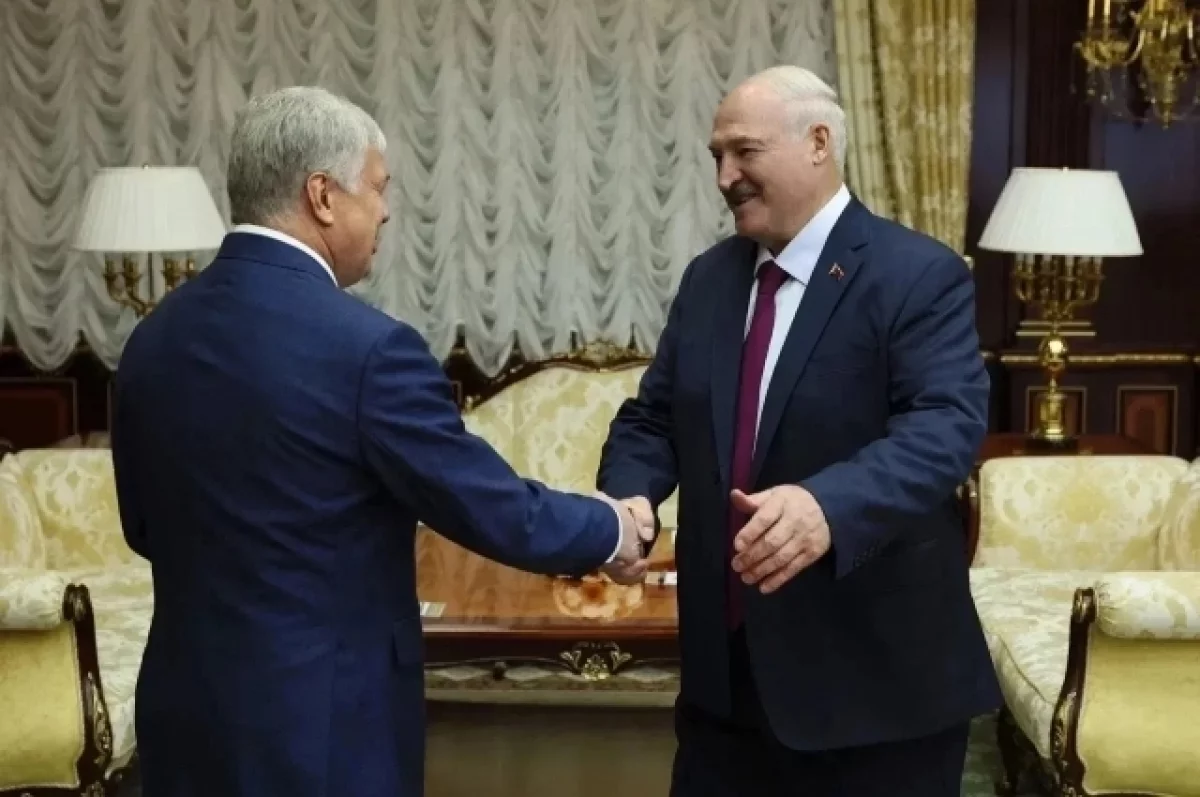 Русских и Лукашенко обсудили сотрудничество Ульяновской области и Беларуси
