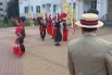 Выступление на площади Юности.