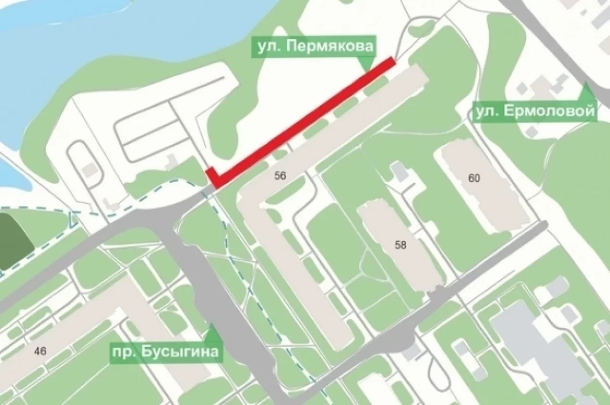 Движение по Пермякова ограничат в Нижнем Новгороде до 31 декабря