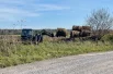 Финальные работы по подготовке к зиме в поселке Лазоревый.