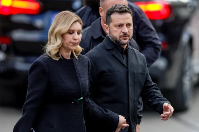 Елена Зеленская и Владимир Зеленский.